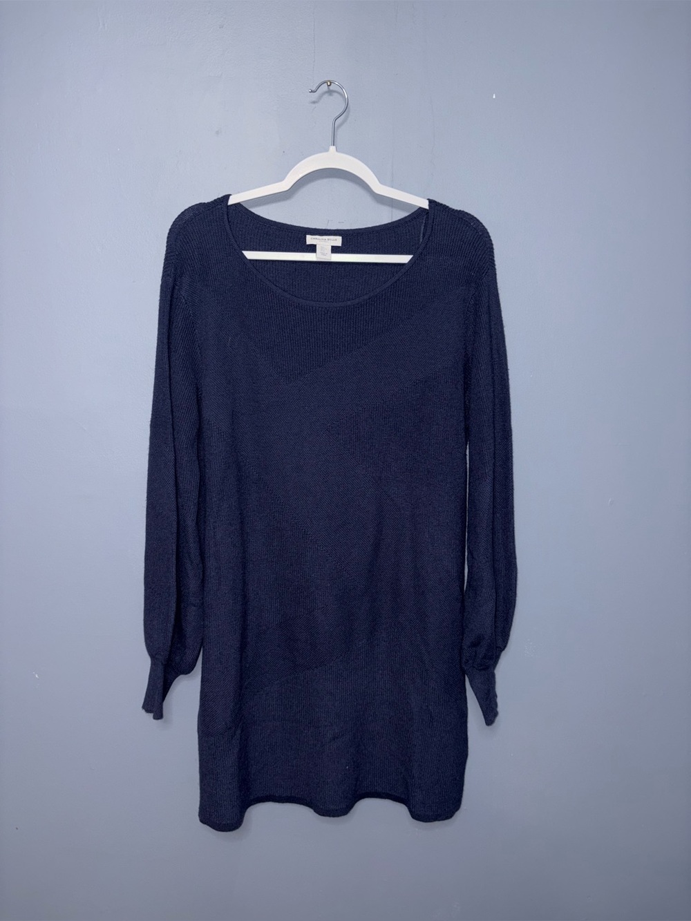 Carolina Belle | Navy Knit Dress | Size Large